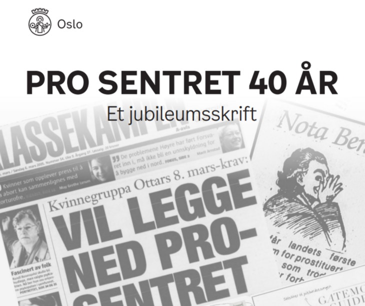 Forsiden på jubileumsskriftet. Forsiden på jubileumsskriftet.