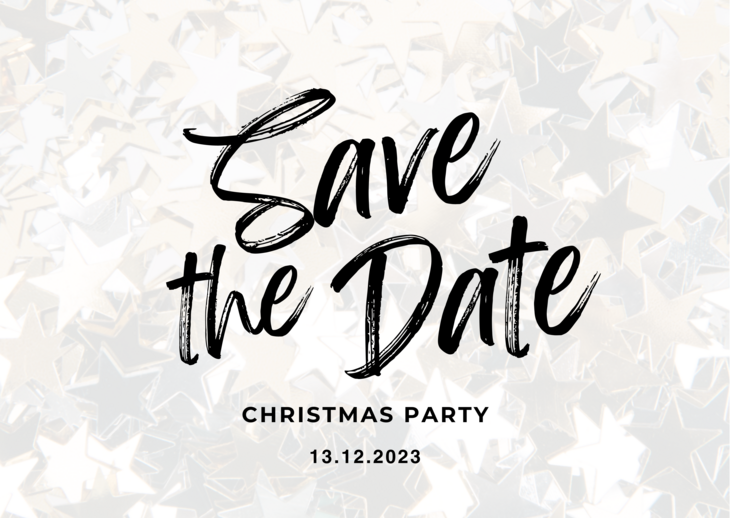 Save the date: Christmas party 13.12.2023.